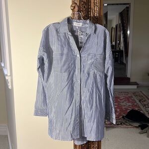 Thread & Supply Women's Thread & Supply Lewis Long Sleeve Button Up Shirt Size S